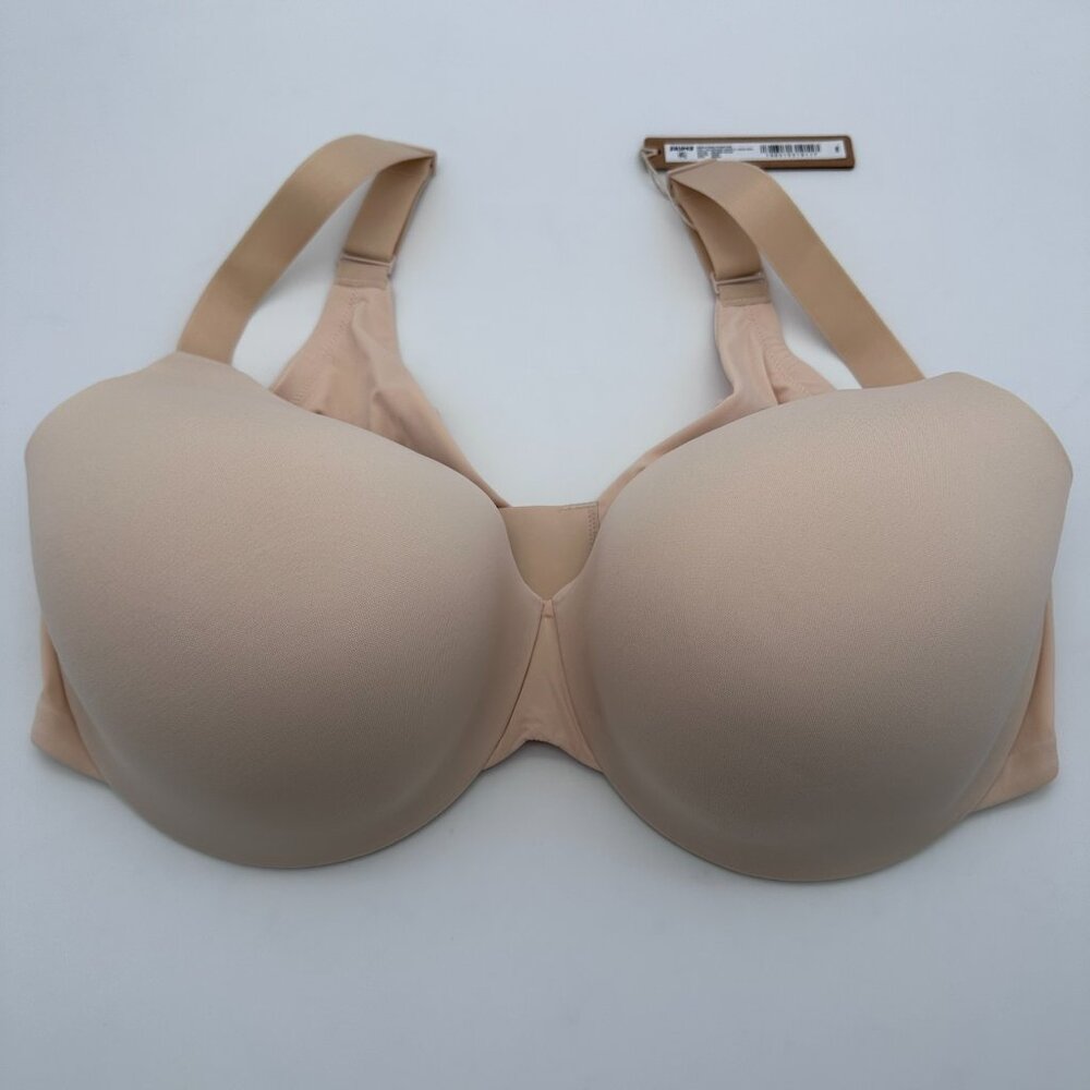 SKIMS Smoothing Intimates Full Coverage Lightly Lined Bra, Size 40DDD, Sand
